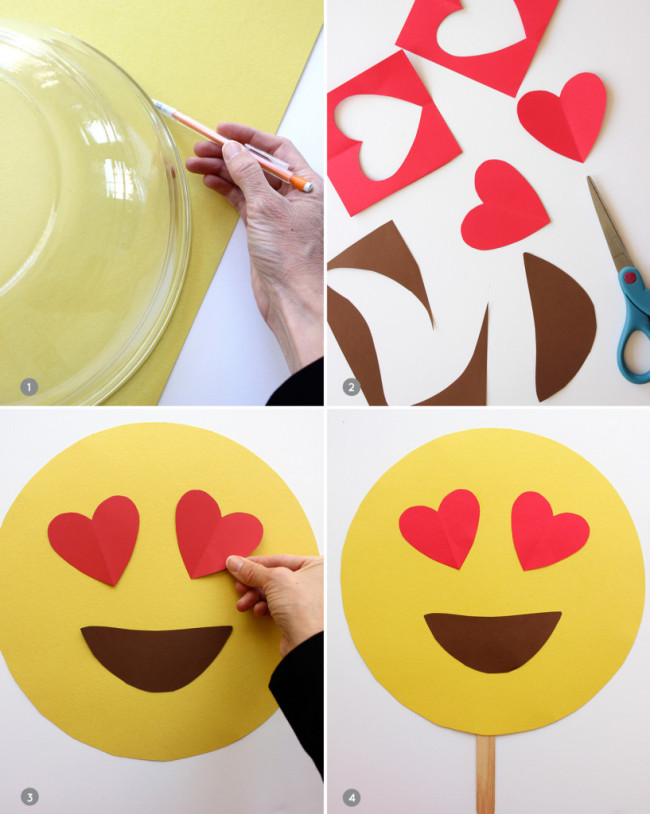 DIY Emoji Masks