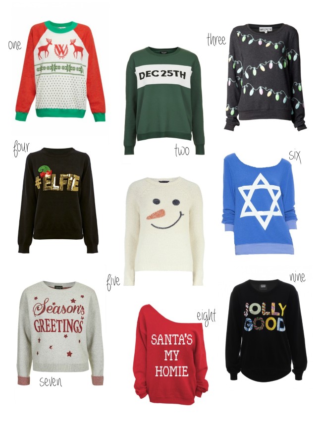 Not-So-Ugly Xmas Sweaters