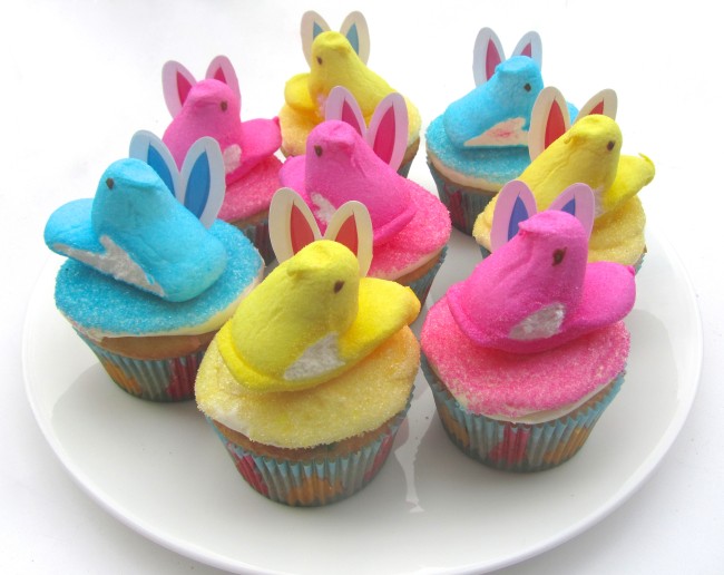 Easter Peeps Cupcakes : Stoney Clover Lane